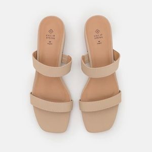 Spring Shoes Nude Sandals